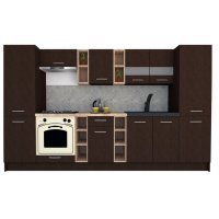 Bucatarie MARINA NEW 320 A Wenge / Decor 8548